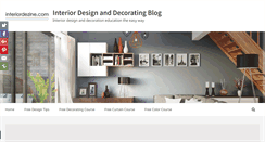 Desktop Screenshot of blog.interiordezine.com